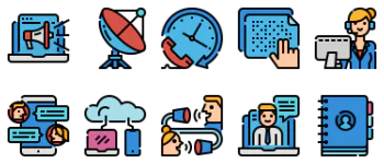 Communications icon pack