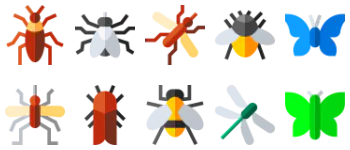 Insects icon pack
