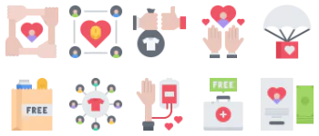 Charity icon pack