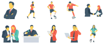 Human icon pack
