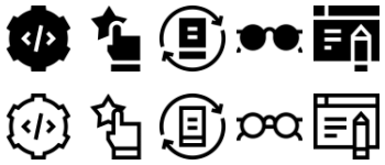 User Experience icon pack