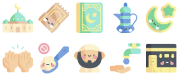 Ramadan icon pack