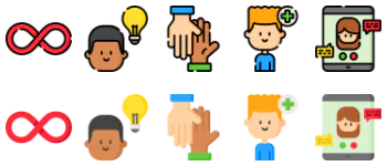 Friendship icon pack