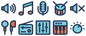 Sound icon pack