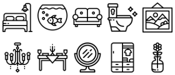 furnitures icon pack