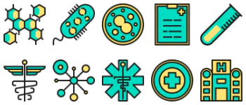 Medical and Healthcare icon pack