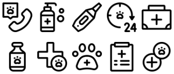 Veterinary icon pack