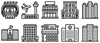 Building icon pack