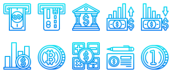 Finance Icon-Paket