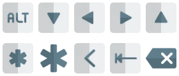Keyboard icon pack