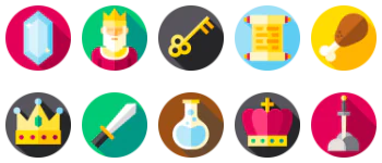 Medieval icon pack