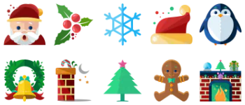Christmas icon pack
