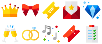 Events icon pack
