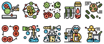 Biochemistry icon pack
