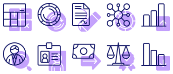 Business  Finance Icon-Paket