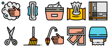 Hygiene icon pack