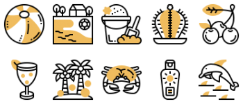 Summer icon pack