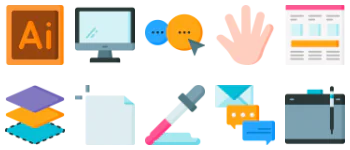 Graphic Designer icon pack