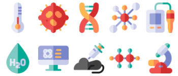 Chemistry icon pack