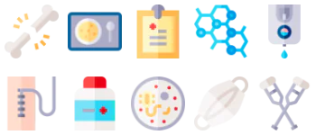 Hospital icon pack
