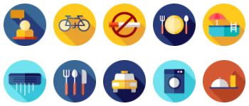 Hotel icon pack