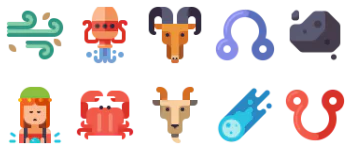Astrology icon pack
