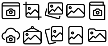 Photos icon pack