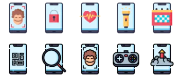 Mobile Functions paquete de iconos