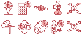 Cryptocurrency icon pack