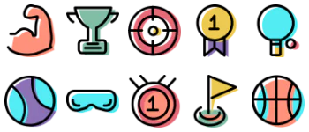 Color Sport Assets icon pack