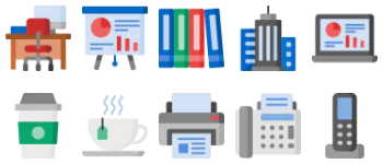 Workplace icon pack