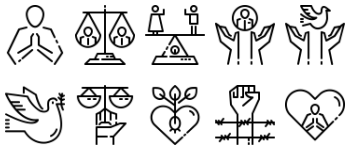 Peace and Human Rights icon pack