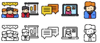 Discussion paquete de iconos