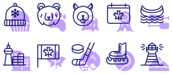 Canada icon pack