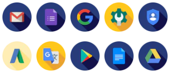 Google suite 아이콘 팩