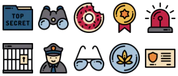 Police Department icon pack