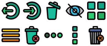 Web buttons 图标包