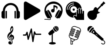 Music And Sound 2 icon pack