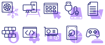 Computer  Desktop Icon-Paket