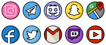 Social Media 图标包
