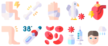 Diseases icon pack