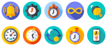 Speedometer icon pack