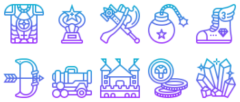 Game Elements Icon-Paket