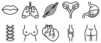 Human Anatomy icon pack