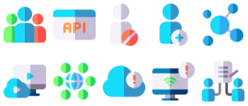 Cloud computing アイコンパック