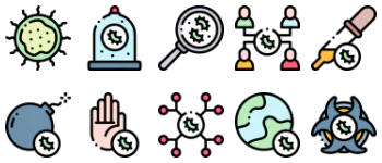 Virus Transmission icon pack