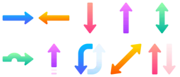 Arrows Icon-Paket