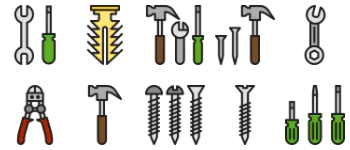 Construction paquete de iconos