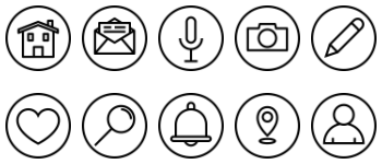 Interface Button 图标包