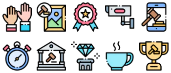 Auction icon pack